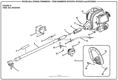 Primer Bulb - 561635001. . Ryobi ry252cs parts diagram